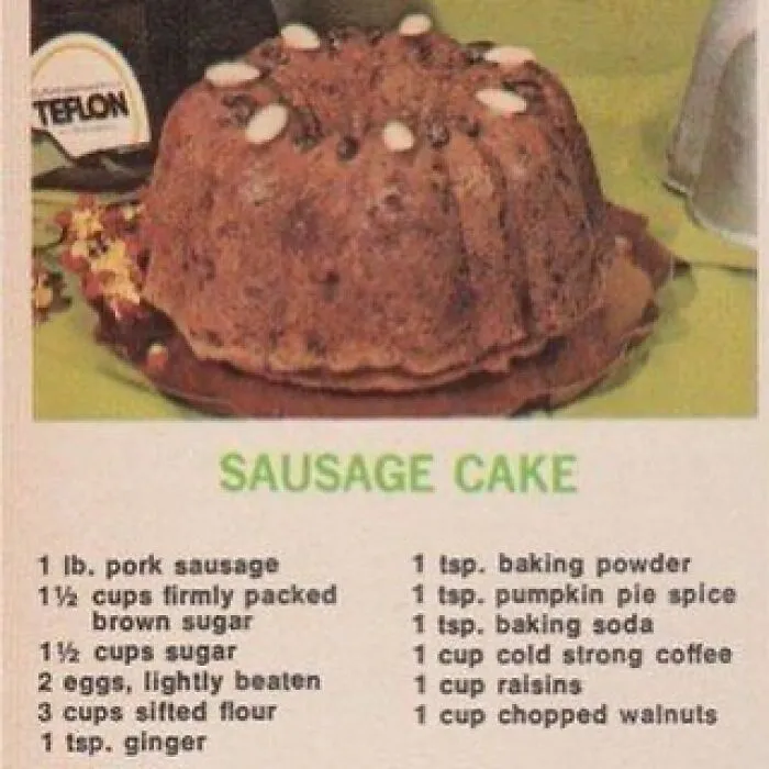 50 Cursed Recipes From Vintage Cook Books To Leave Your Stomach Confused (New Pics)