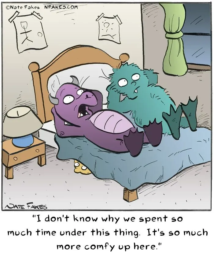 50 Comics By Nate Fakes That Are Equal Parts Funny And Relatable (New Pics)