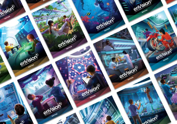 Envision+ California Mathematics __ Cover Series By Savvas Learning Company