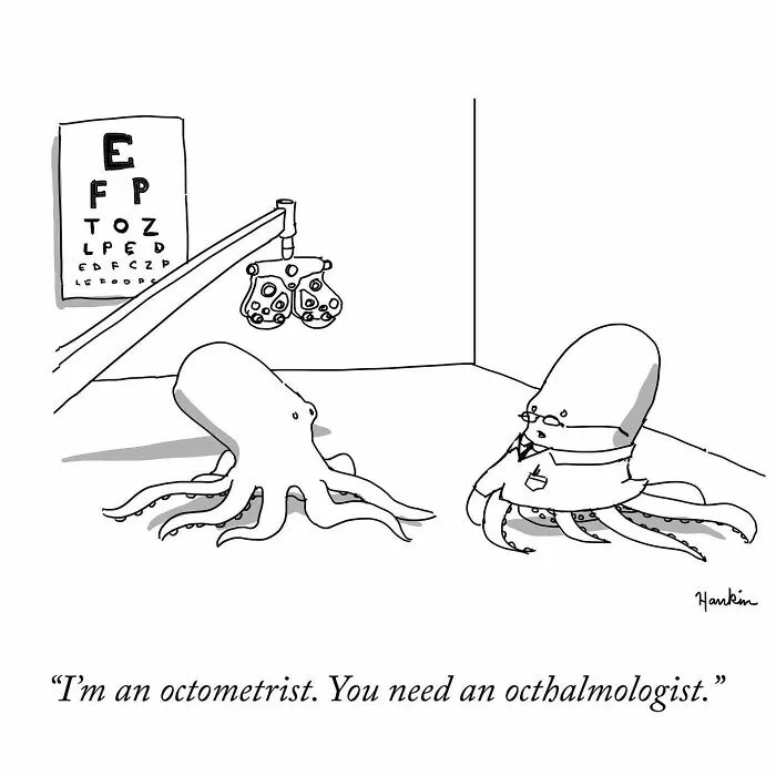 50 Clever Jokes Illustrated By Charlie Hankin (New Pics)