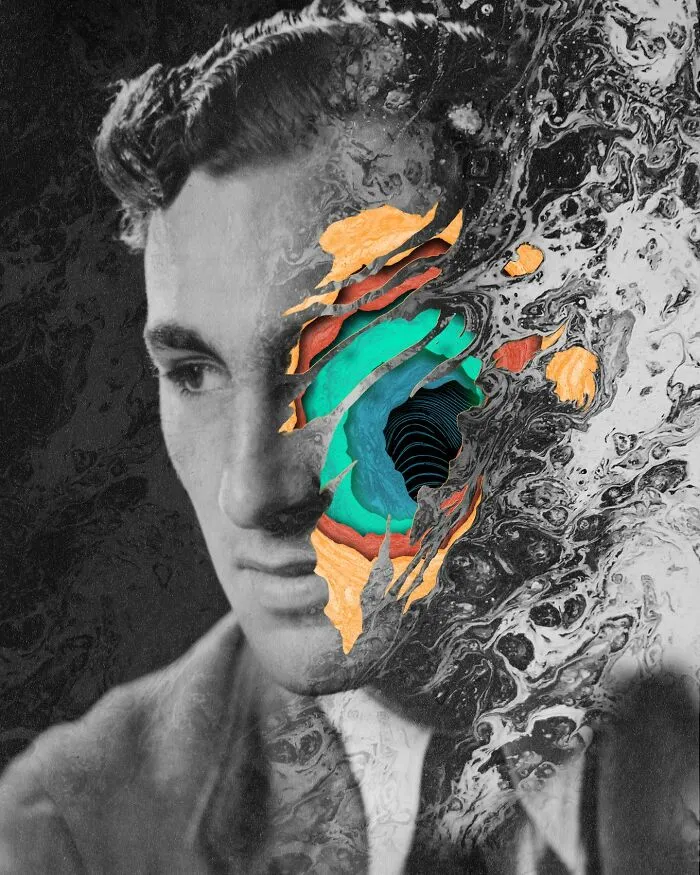 40 Mind-Bending Layered Collages By This Philadelphia-Based Artist