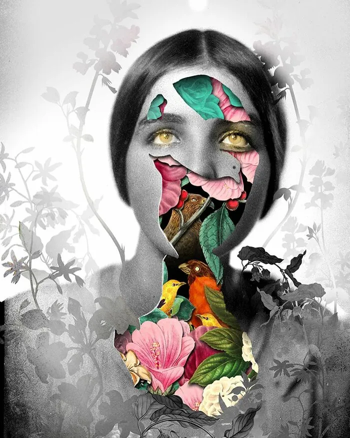 40 Mind-Bending Layered Collages By This Philadelphia-Based Artist