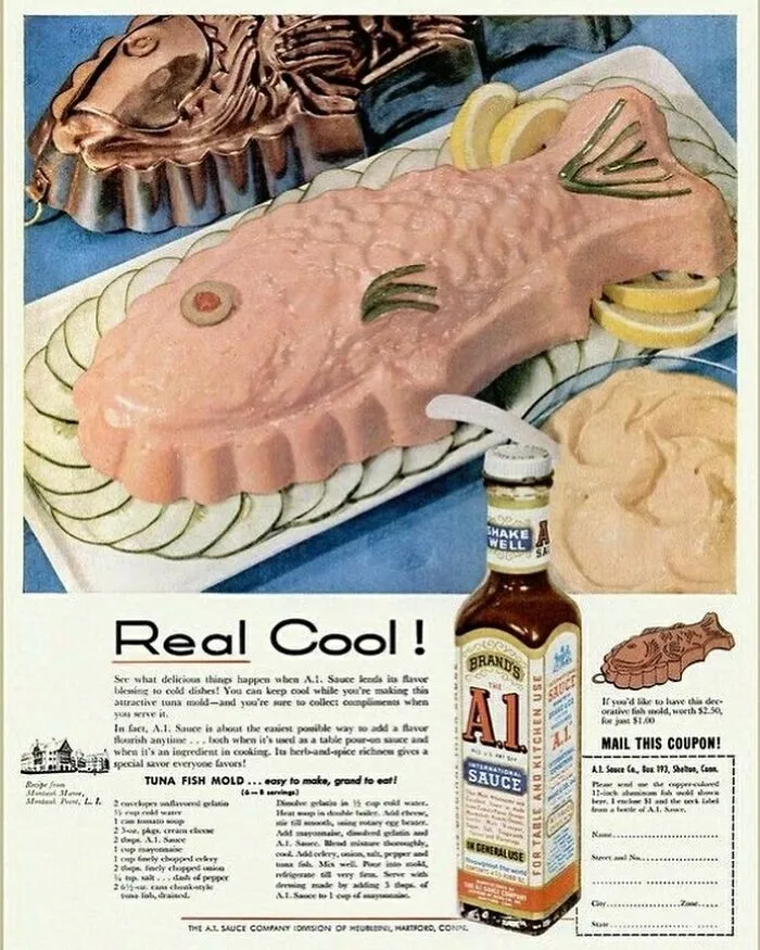 50 Cursed Recipes From Vintage Cook Books To Leave Your Stomach Confused (New Pics)