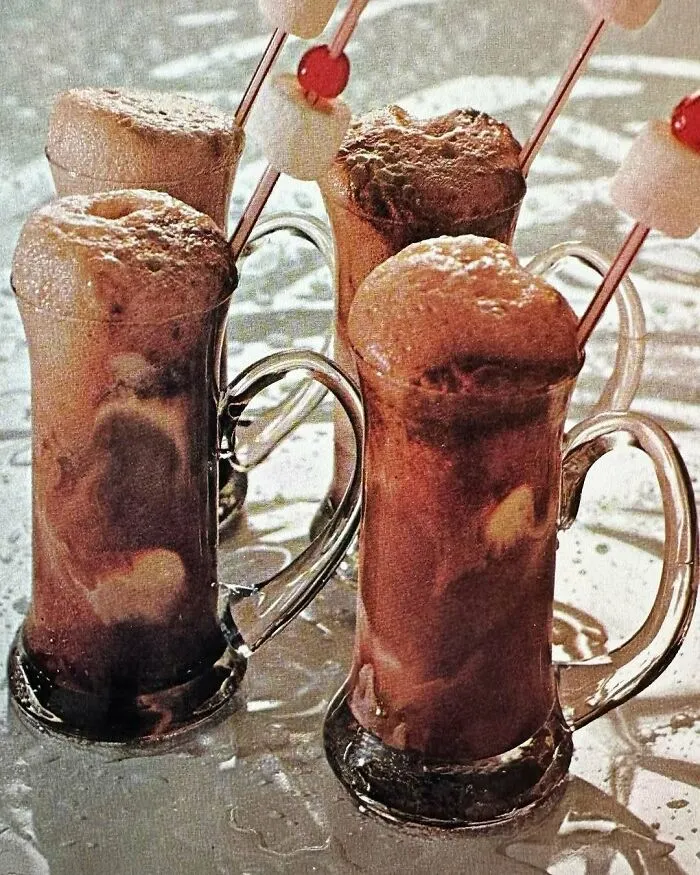 Chocolate Sodas From “Betty Crocker’s Family Dinners In A Hurry”, 1970