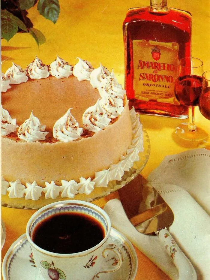 Mocha Cheesecake Saronno From “Cook With Love”, 1979