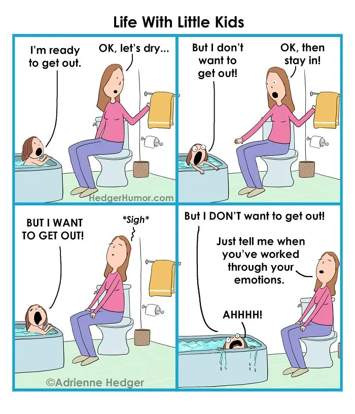 Mom Illustrates The Daily Life Of Being A Parent, Wife, And A Friend (50 New Comics)