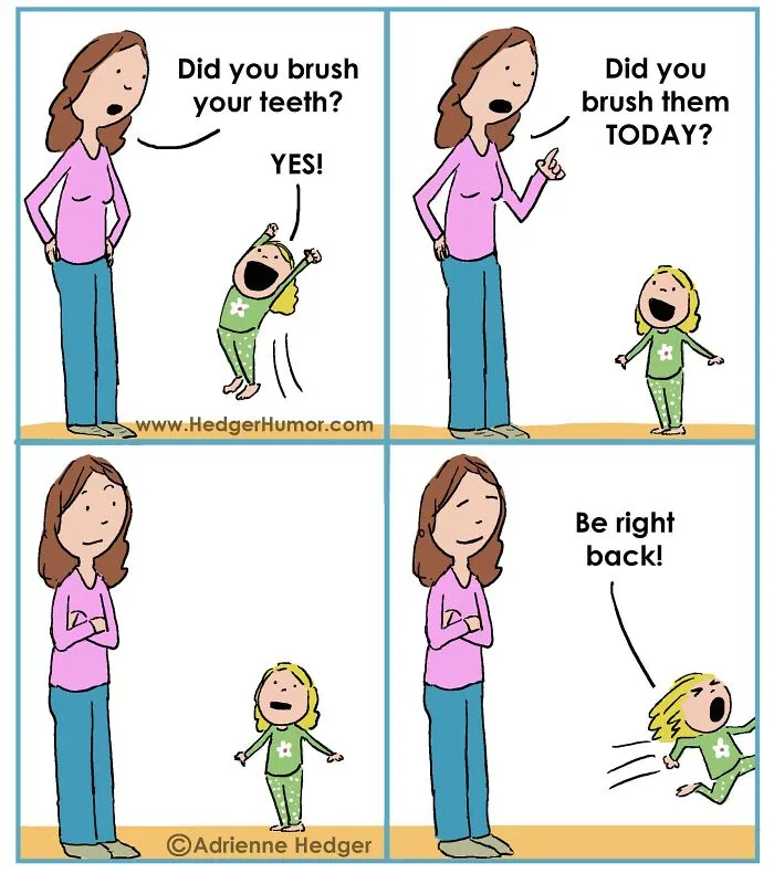 Mom Illustrates The Daily Life Of Being A Parent, Wife, And A Friend (50 New Comics)