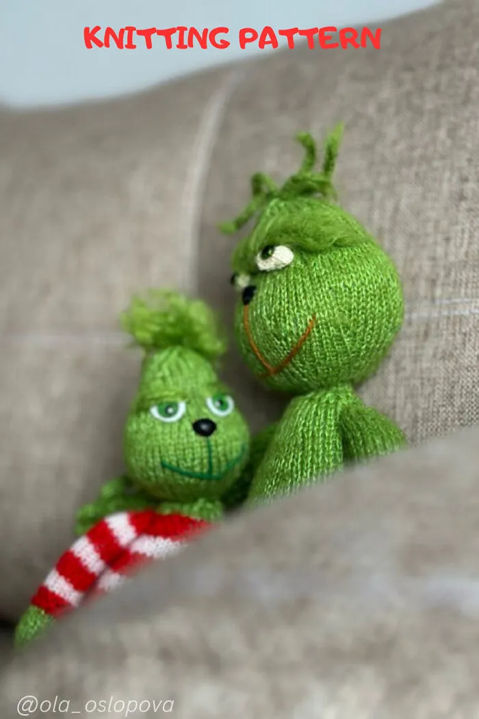 30 Grinch Knitting Projects That Will Make You Want To Knit Toys (New Pics)