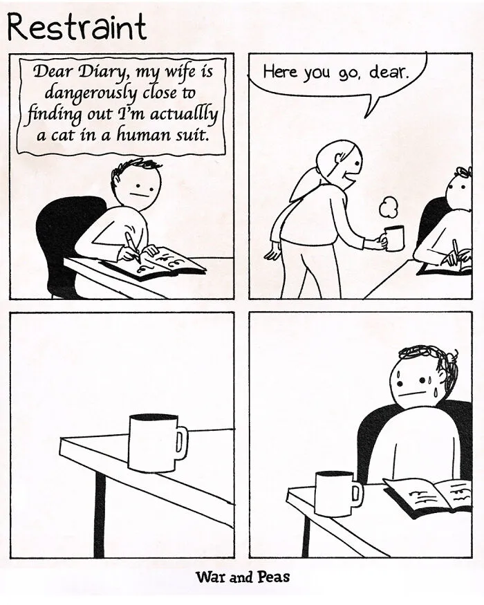 39 Brilliantly Bizarre Comics By ‘War And Peas’ That Might Catch You Off Guard (New Pics)