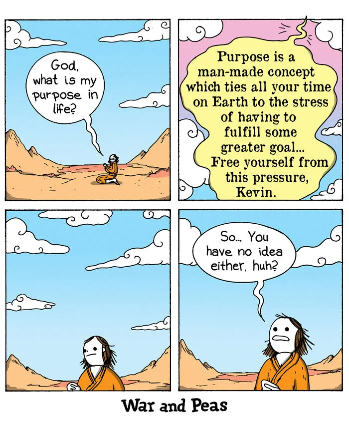 39 Brilliantly Bizarre Comics By ‘War And Peas’ That Might Catch You Off Guard (New Pics)