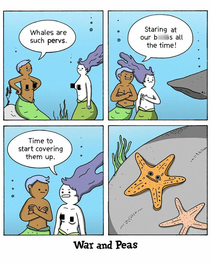 39 Brilliantly Bizarre Comics By ‘War And Peas’ That Might Catch You Off Guard (New Pics)