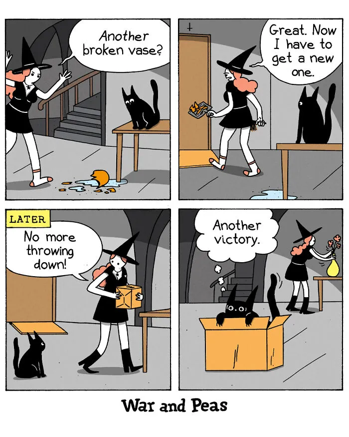 39 Brilliantly Bizarre Comics By ‘War And Peas’ That Might Catch You Off Guard (New Pics)