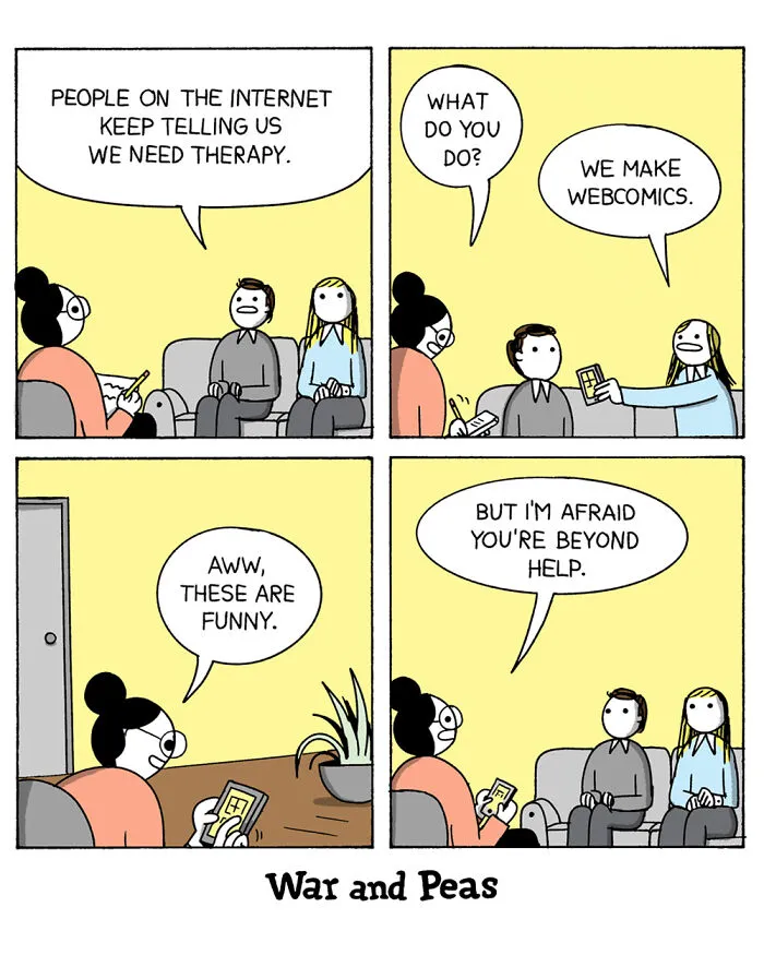 39 Brilliantly Bizarre Comics By ‘War And Peas’ That Might Catch You Off Guard (New Pics)