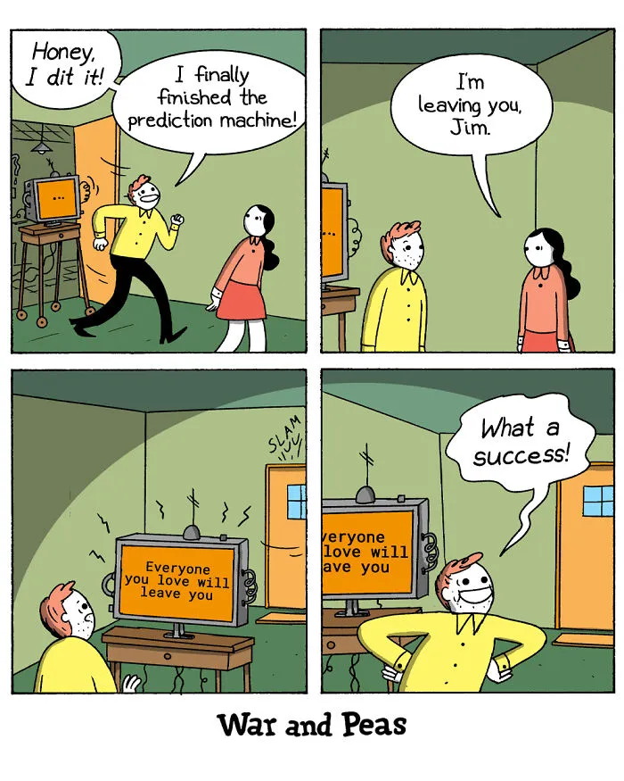 39 Brilliantly Bizarre Comics By ‘War And Peas’ That Might Catch You Off Guard (New Pics)
