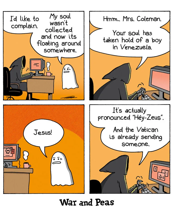 39 Brilliantly Bizarre Comics By ‘War And Peas’ That Might Catch You Off Guard (New Pics)