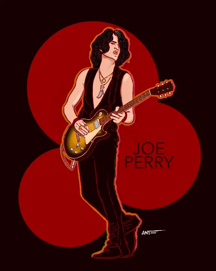 Joe Perry Of Aerosmith