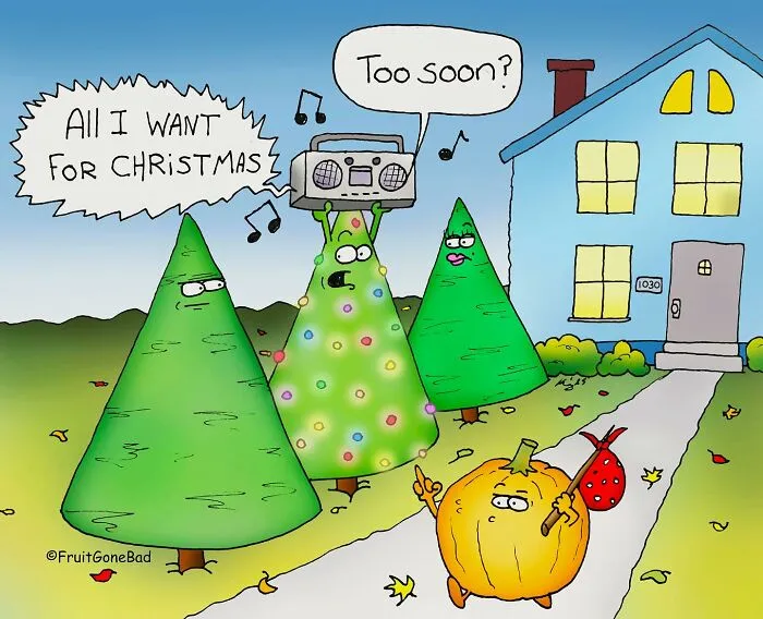31 One-Panel Comics That Show Fruits Aren’t As Innocent As They Look (New Pics)