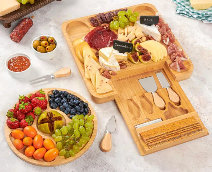 The Person Who Hosts Every Single Get-Together Can Finally Take Their Snack Game To A Whole New, Deeply Impressive Level With This <a Style="Display:inline;" Href="Https://Www.amazon.com/Dp/B0d2lfknj4?pd_rd_i=b0d2lfknj4&pd_rd_w=jd3ln&content-ID=amzn1.sym.953c7d66-4120-4d22-A777-F19dbfa69309&pf_rd_p=953c7d66-4120-4d22-A777-F19dbfa69309&pf_rd_r=9t93vhweej57t4gkmqb8&pd_rd_wg=74ane&pd_rd_r=97297feb-A0d3-4acf-97ed-Cce375b4b477&sp_csd=d2lkz2v0tmftzt1zcf9kzxrhawwy&th=1&linkcode=ll1&tag=bpcobra-20&linkid=bb39dc4d40449fedff0ae8e5146aab75&language=en_us&ref_=as_li_ss_tl" Target="_blank">  <span Style="Font: Inherit; Color: #d74b1f;"> Bamboo Charcuterie Board With Knives And Recipe Booklet </Span>