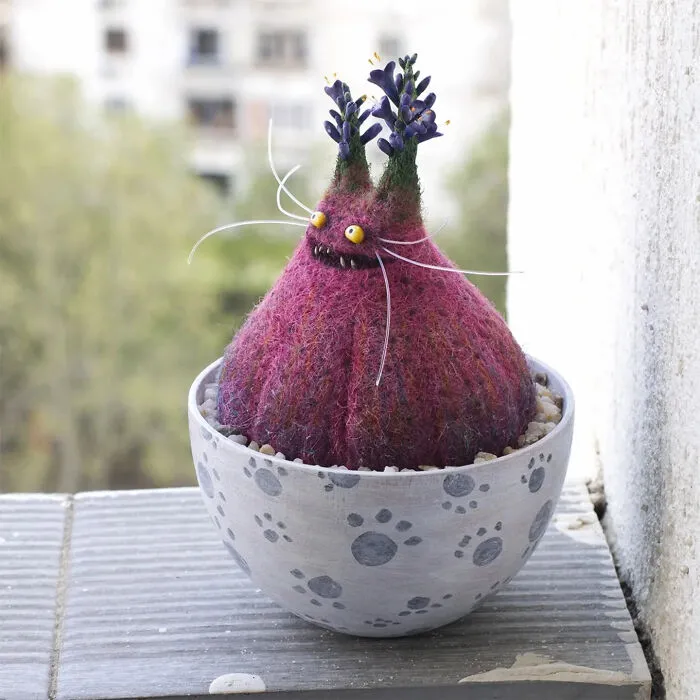 33 Unique Felt Toys By Emina Poison That Perfectly Balance Cute, Weird, And Wonderful (New Pics)