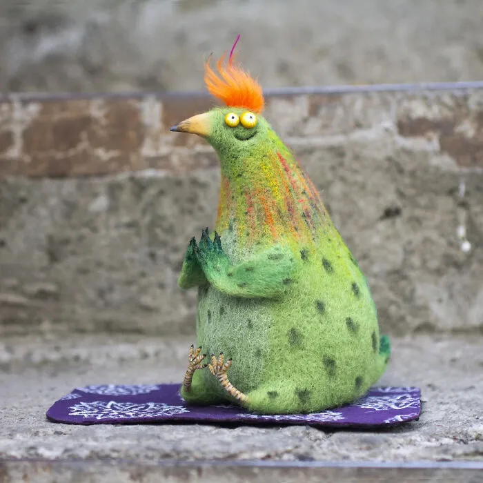 33 Unique Felt Toys By Emina Poison That Perfectly Balance Cute, Weird, And Wonderful (New Pics)