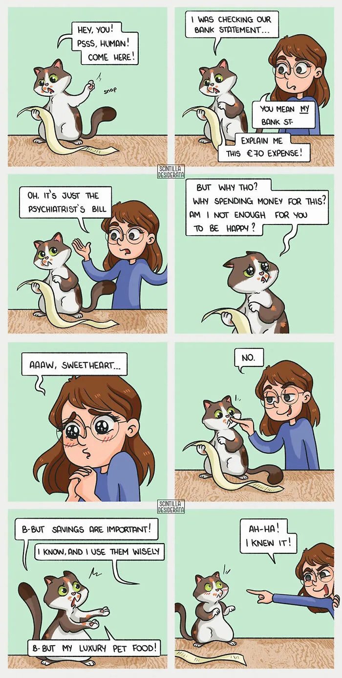 50 Witty Comics By Scintilla Desiderata That Perfectly Capture Everyday Life (New Pics)