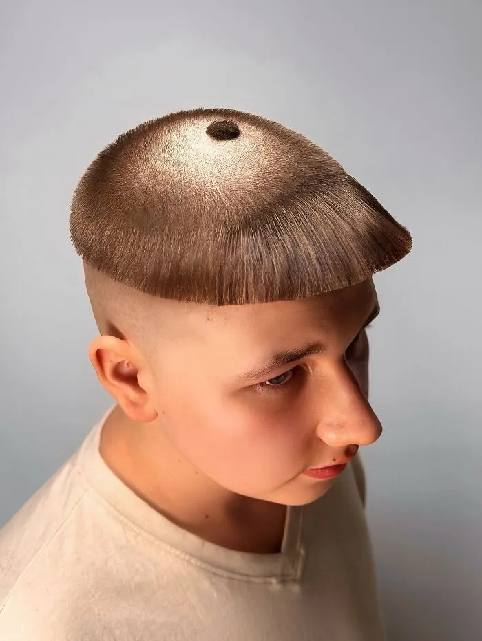 "Dad Cap Fade"