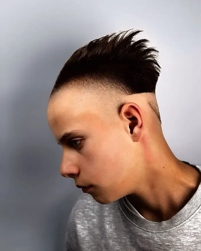 "Modern Punk Cut"