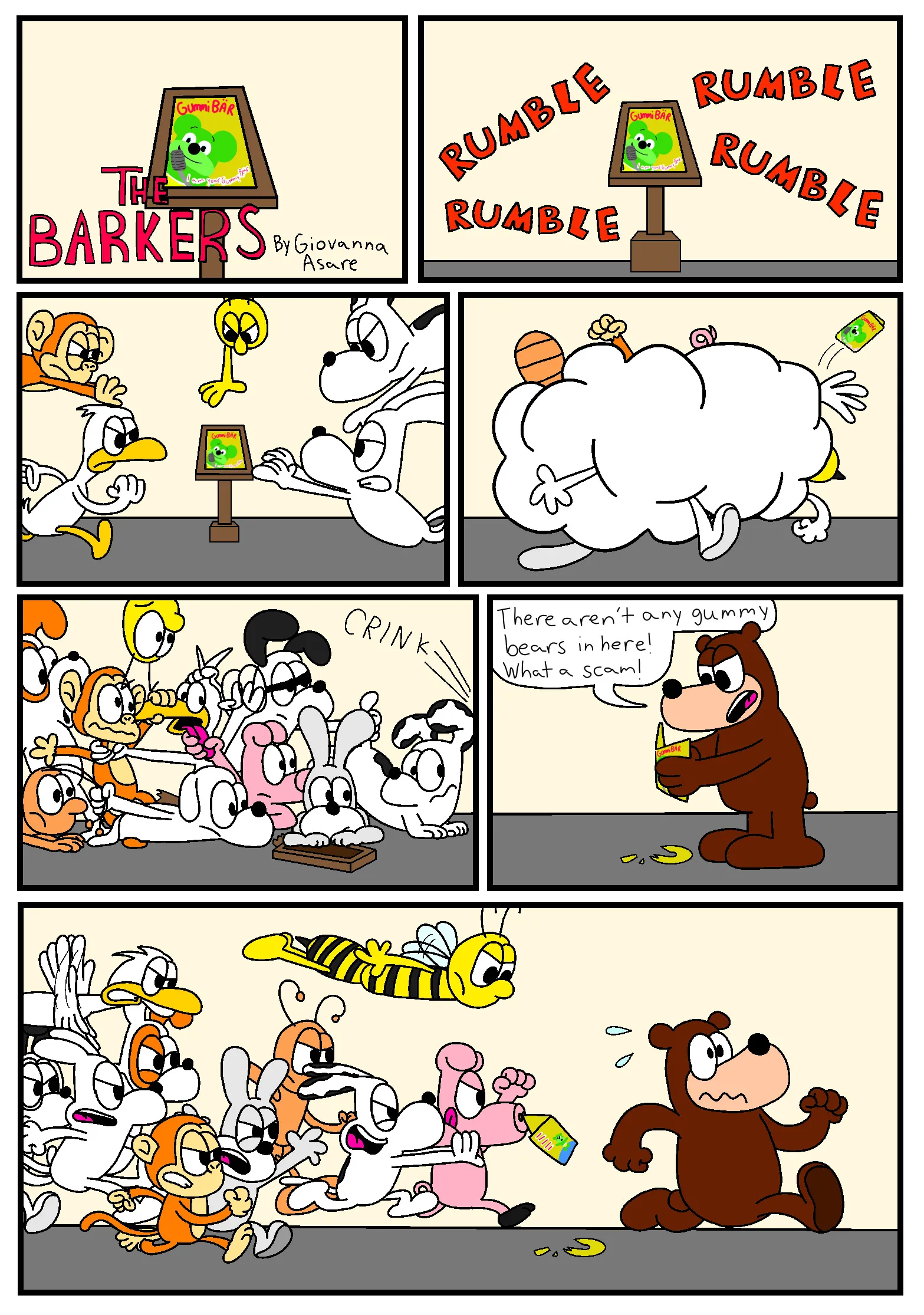 Gummy Bear Meme Related Comic