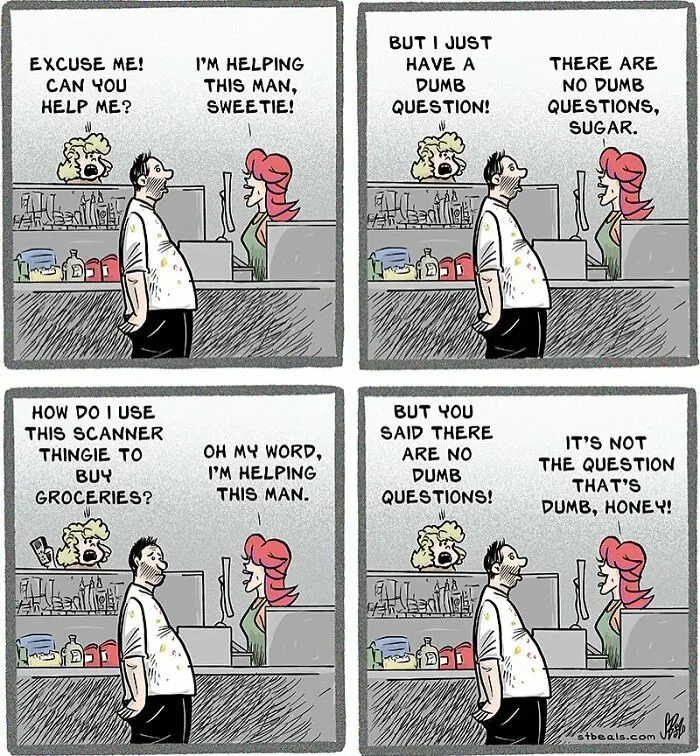 If You’ve Ever Worked Retail, These 50 Comics Might Feel Very Relatable (New Pics)