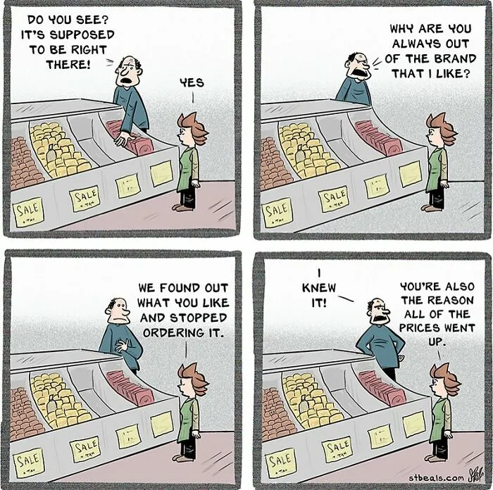 If You’ve Ever Worked Retail, These 50 Comics Might Feel Very Relatable (New Pics)