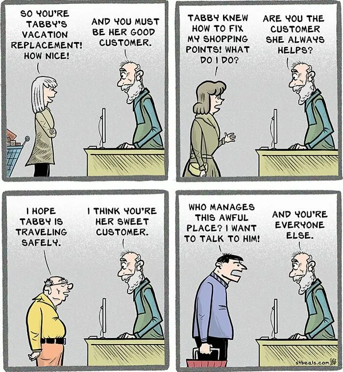 If You’ve Ever Worked Retail, These 50 Comics Might Feel Very Relatable (New Pics)