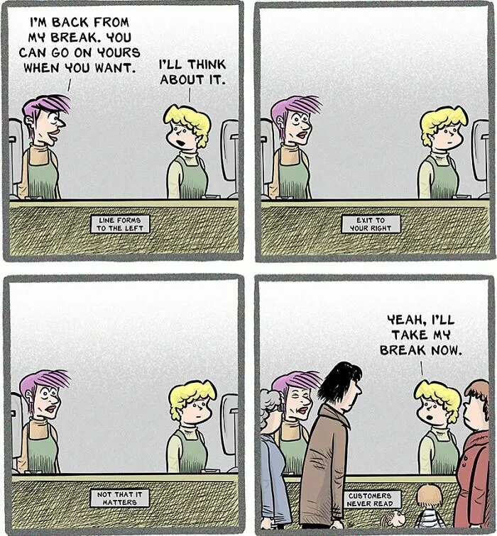If You’ve Ever Worked Retail, These 50 Comics Might Feel Very Relatable (New Pics)
