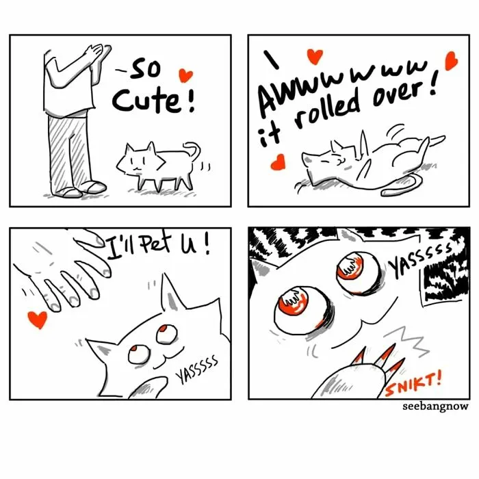 29 Sassy Cat Comics That Prove Cats Understand Us Better Than We Think