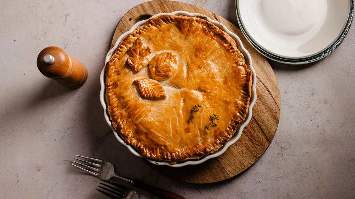 My Favorite Cozy Butternut & Lentil Pot Pie Recipe For Autumn, When Life Feels Too Busy, Too Loud, Or Too Rushed