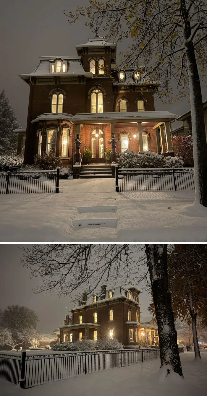 The 154th First Snowfall Of The Year For Our Nwpa Second Empire