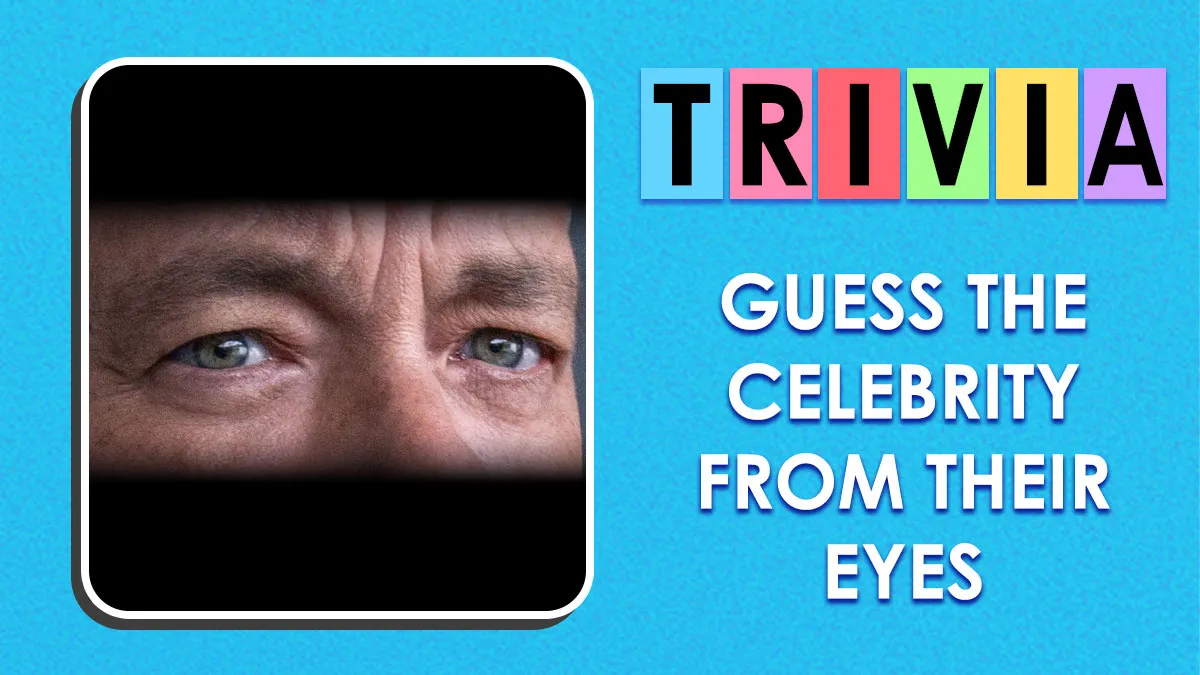 Only Those With Great Facial Recognition Skills Will Guess All 30 Famous People By Their Eyes