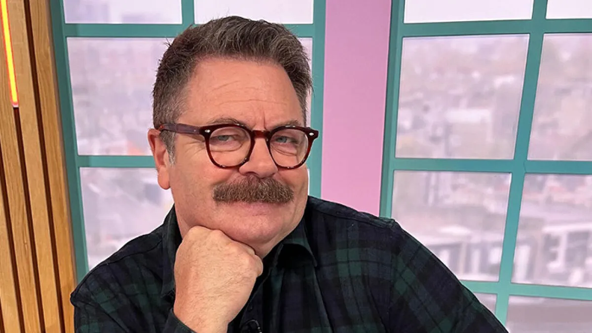 Nick Offerman’s X-Rated Comment During Live Broadcast Goes Viral