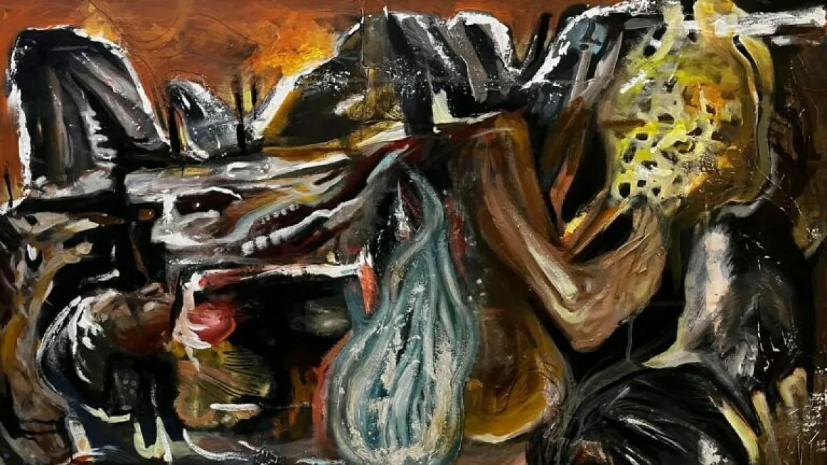 Famous Abstract Art Of Indranil Banerjee: A Unique Movement (6 Pics)