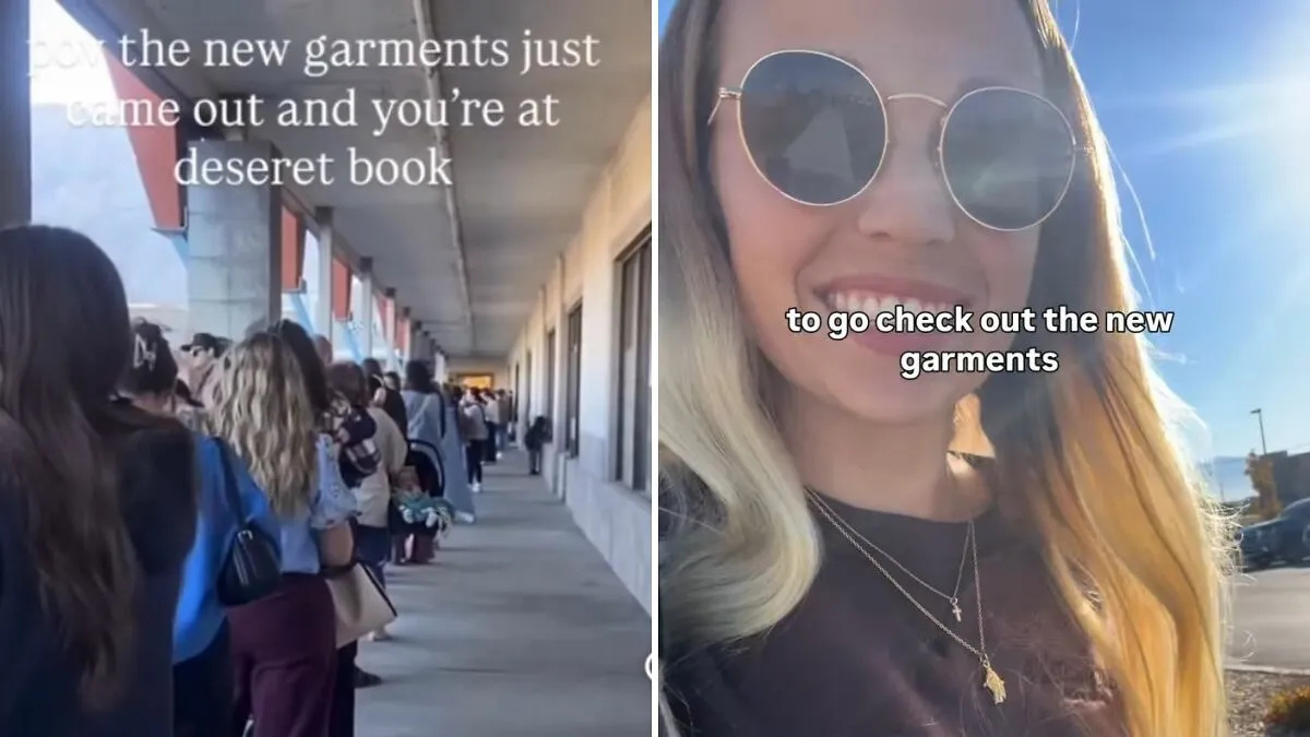 Mormon Women Go Crazy Over “More Revealing” Version Of Sacred Underwear, Line Up For Hours Outside Stores