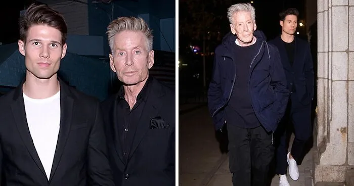 "Gold Digger": Calvin Klein, 83, Stumbles And People Lash Out At Boyfriend, 36, For His Reaction