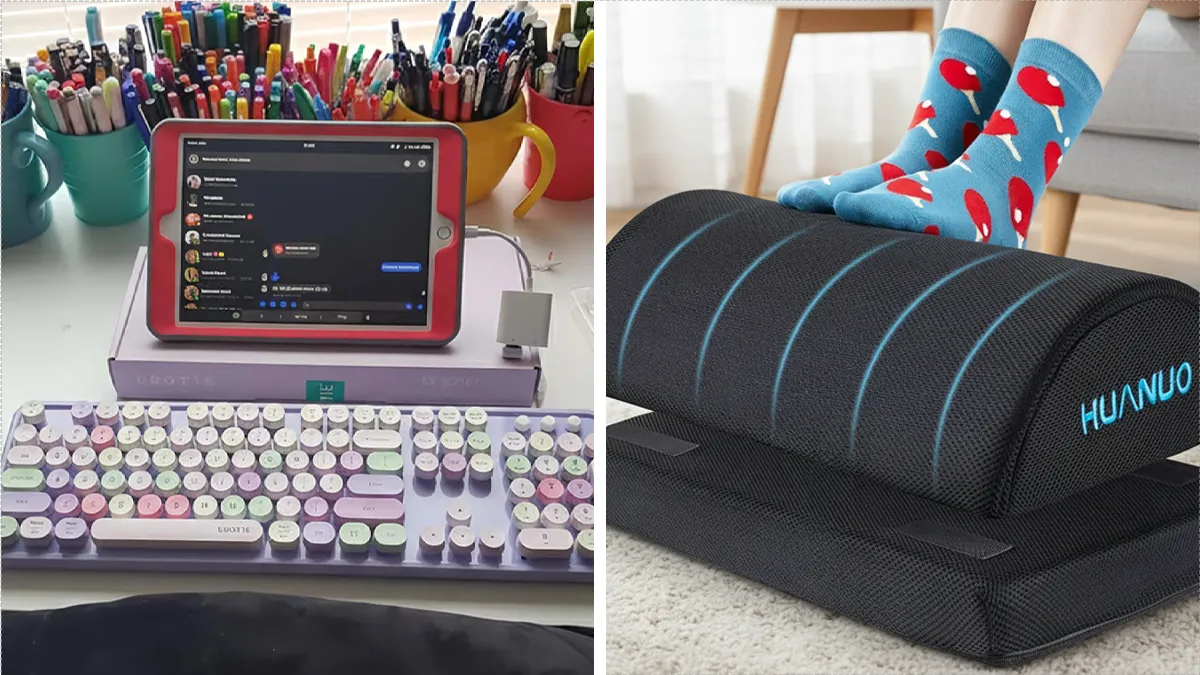 23 Cozy Finds That Will Make Your Home Office Less "Gremlin Cave" And More "CEO Suite"