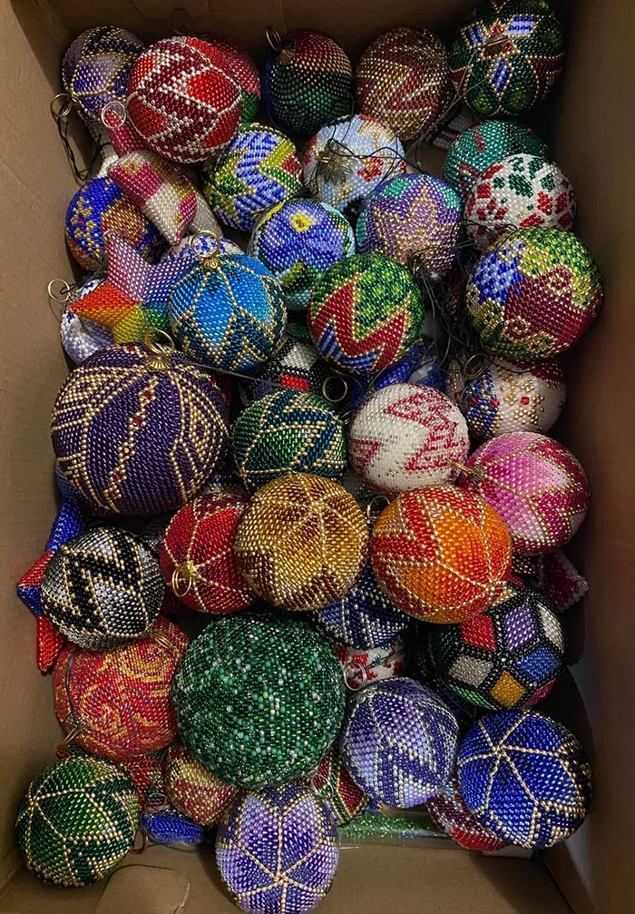 Update On My Collection Of Bead Crochet Ornaments