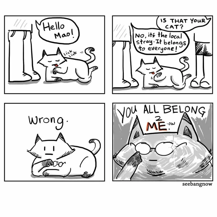 29 Sassy Cat Comics That Prove Cats Understand Us Better Than We Think