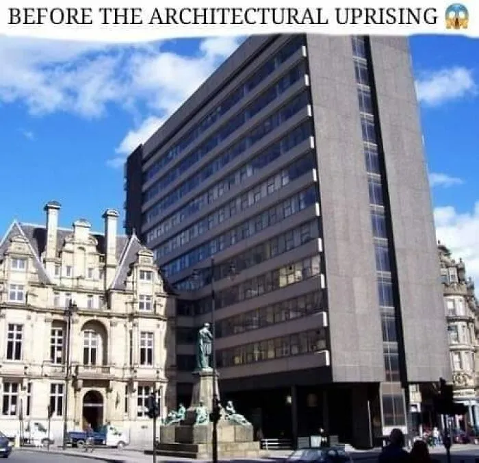 This Is Why The Architectural Uprising Is Needed 😱 The Picture Need No More Text