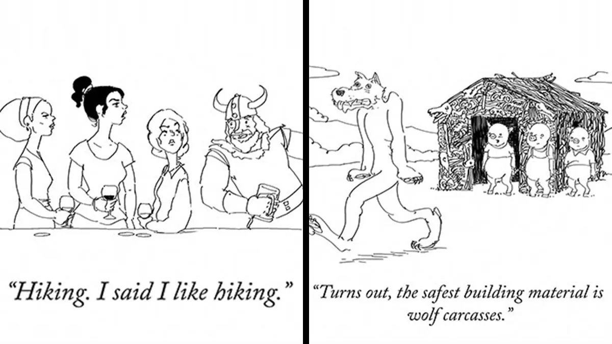 50 Clever Jokes Illustrated By Charlie Hankin (New Pics)
