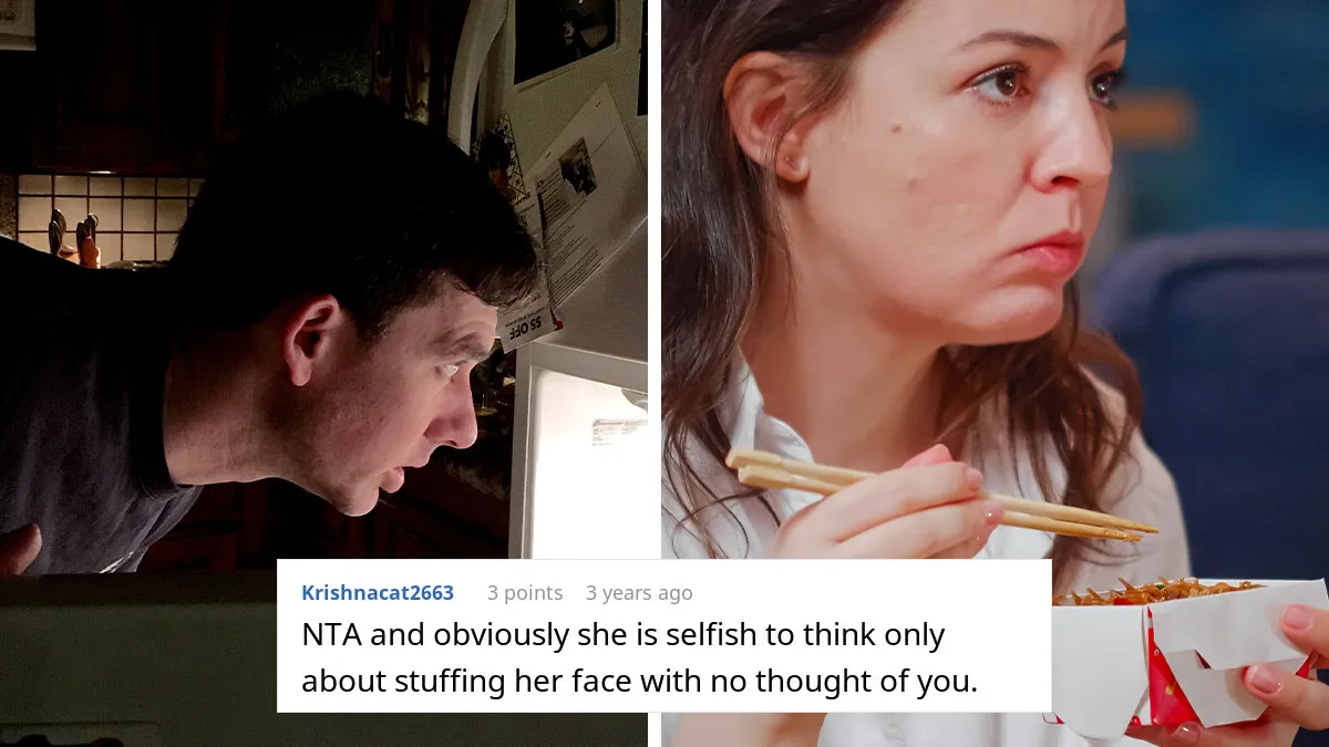 Man’s Rant About Girlfriend Eating All The Food Backfires After He Mentions Her Weight