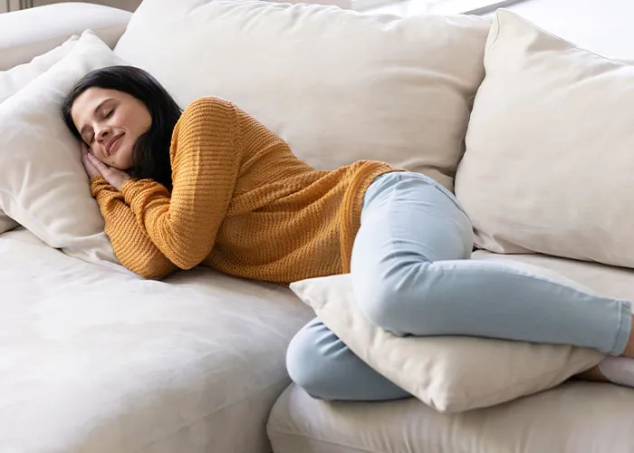Pillow Between Knees Eases Lower Back Pain