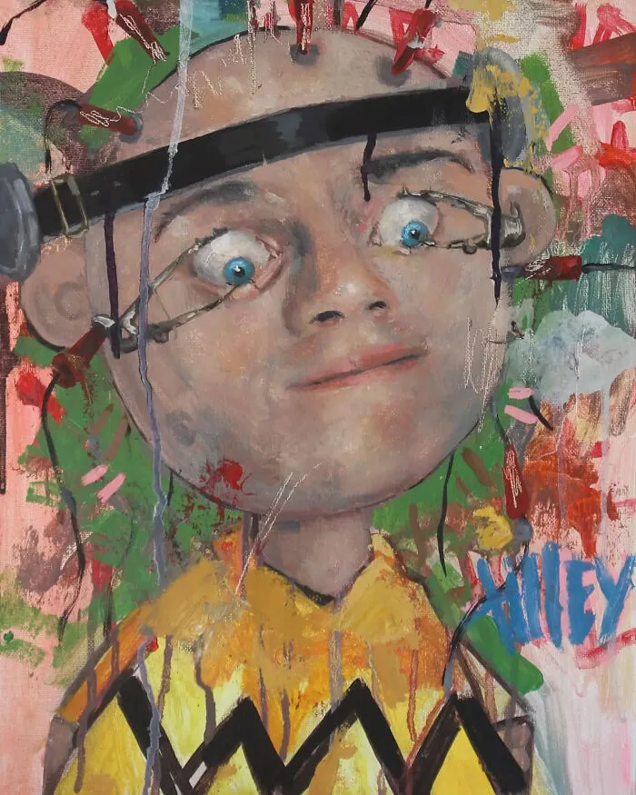 Tyler Tilley’s 35 Explosive Pop Surrealist Paintings That Mix Humor With Horror