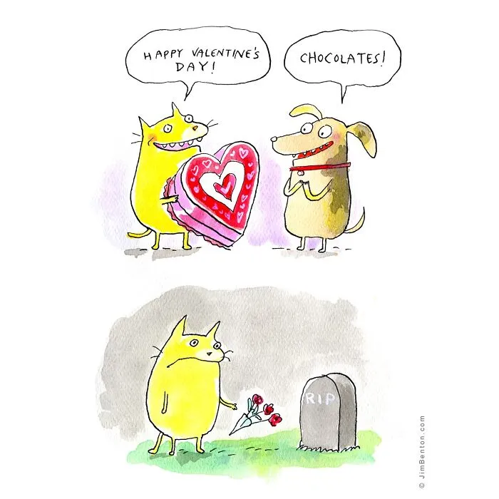 This Cartoonist Perfectly Captures What It’s Like To Live With Cats (20 Pics)