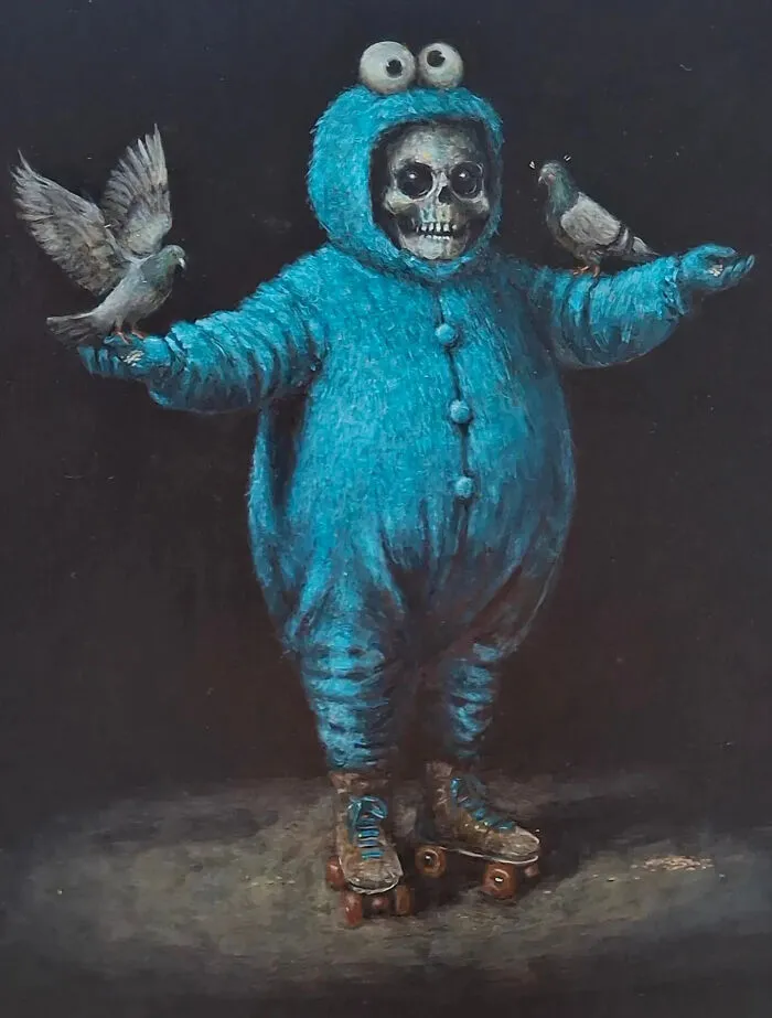Tyler Tilley’s 35 Explosive Pop Surrealist Paintings That Mix Humor With Horror
